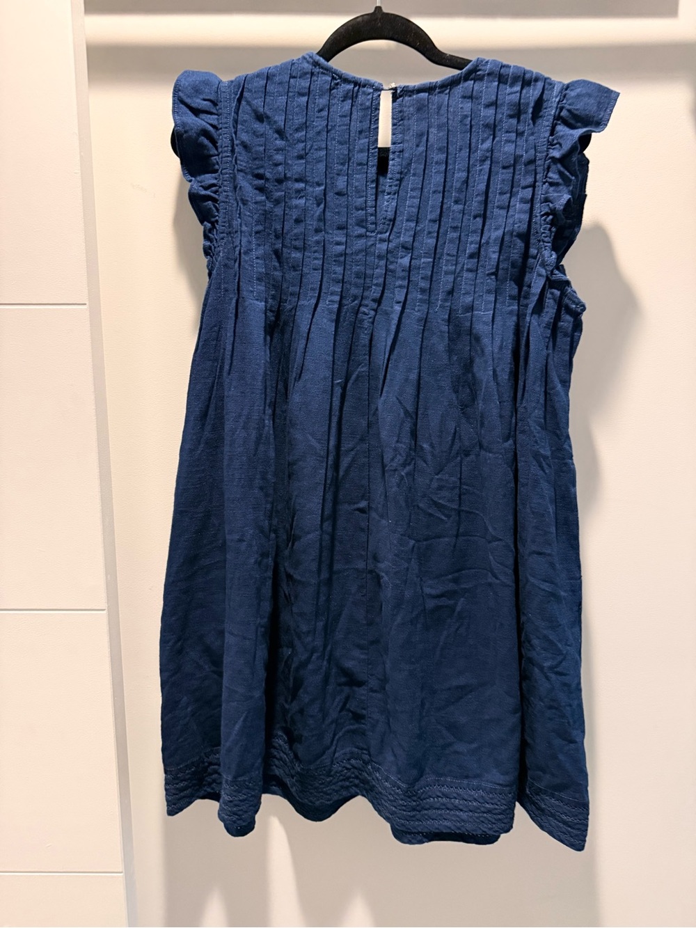 Pilcro Anthropologie Jade 100% Cotton Pintucked Dress NWT! - Picture 7 of 8